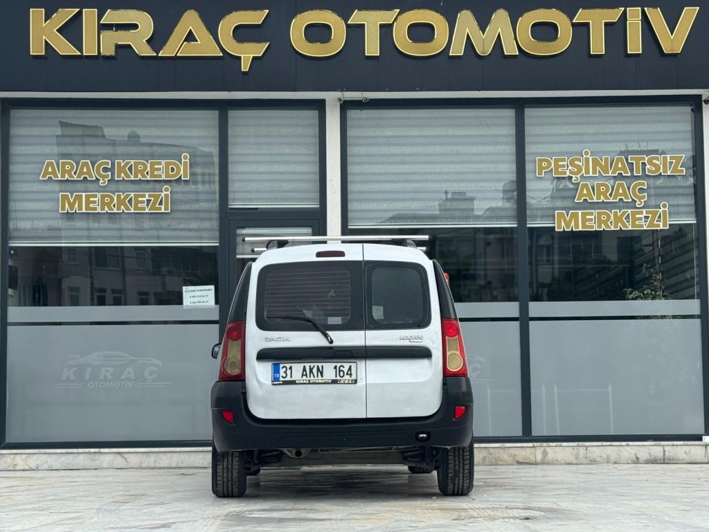 %50 PEŞİN ELDEN SENETLİ 2008 MODEL DACIA LOGAN MCV AMBIANCE 1.5 DCI (5 KISI