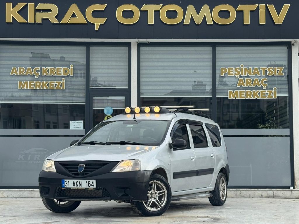 %50 PEŞİN ELDEN SENETLİ 2008 MODEL DACIA LOGAN MCV AMBIANCE 1.5 DCI (5 KISI