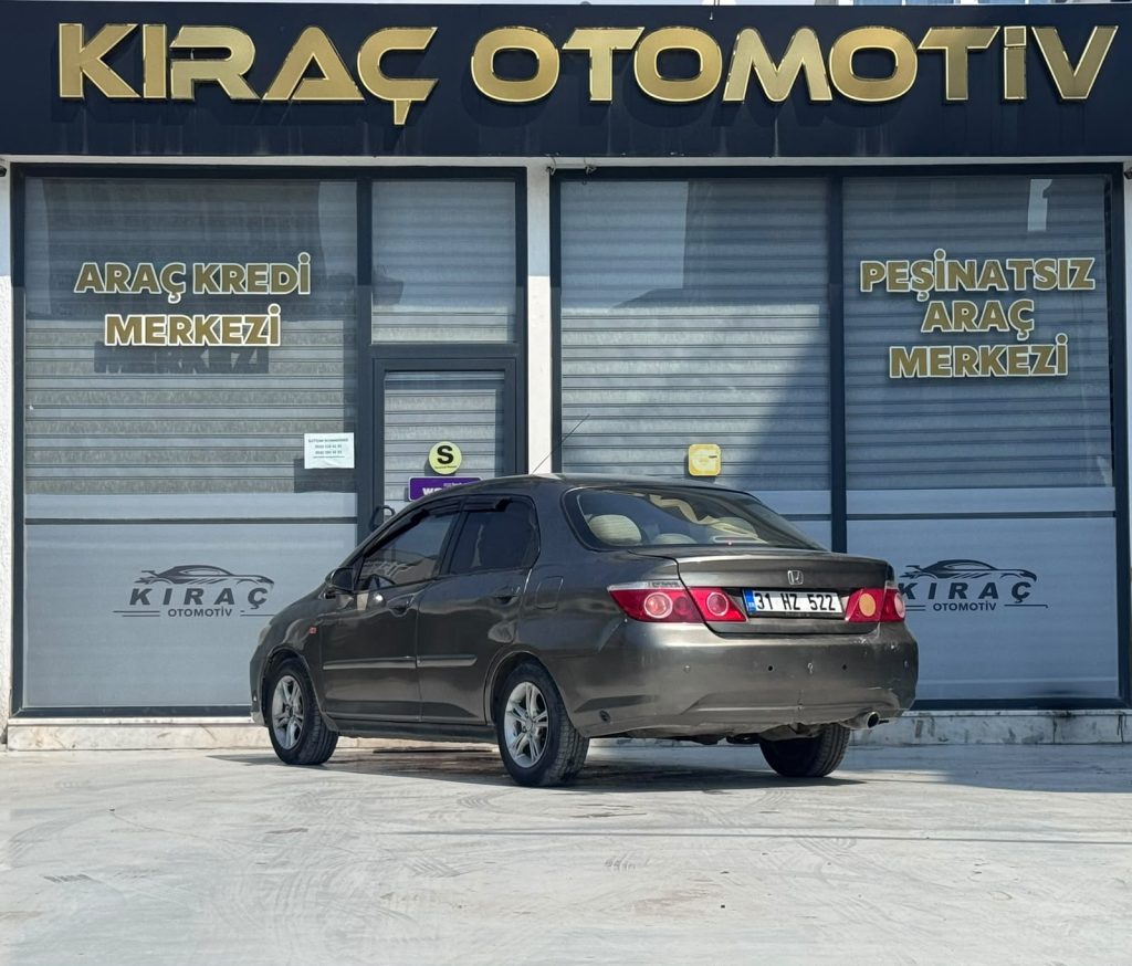 %50 PEŞİN ELDEN SENETLİ 2007 HONDA CITY
