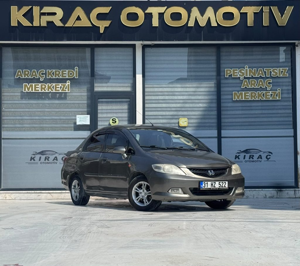 %50 PEŞİN ELDEN SENETLİ 2007 HONDA CITY