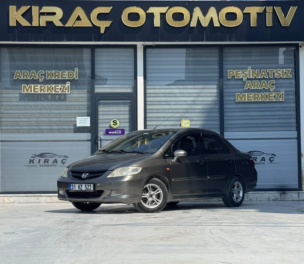 %50 PEŞİN ELDEN SENETLİ 2007 HONDA CITY